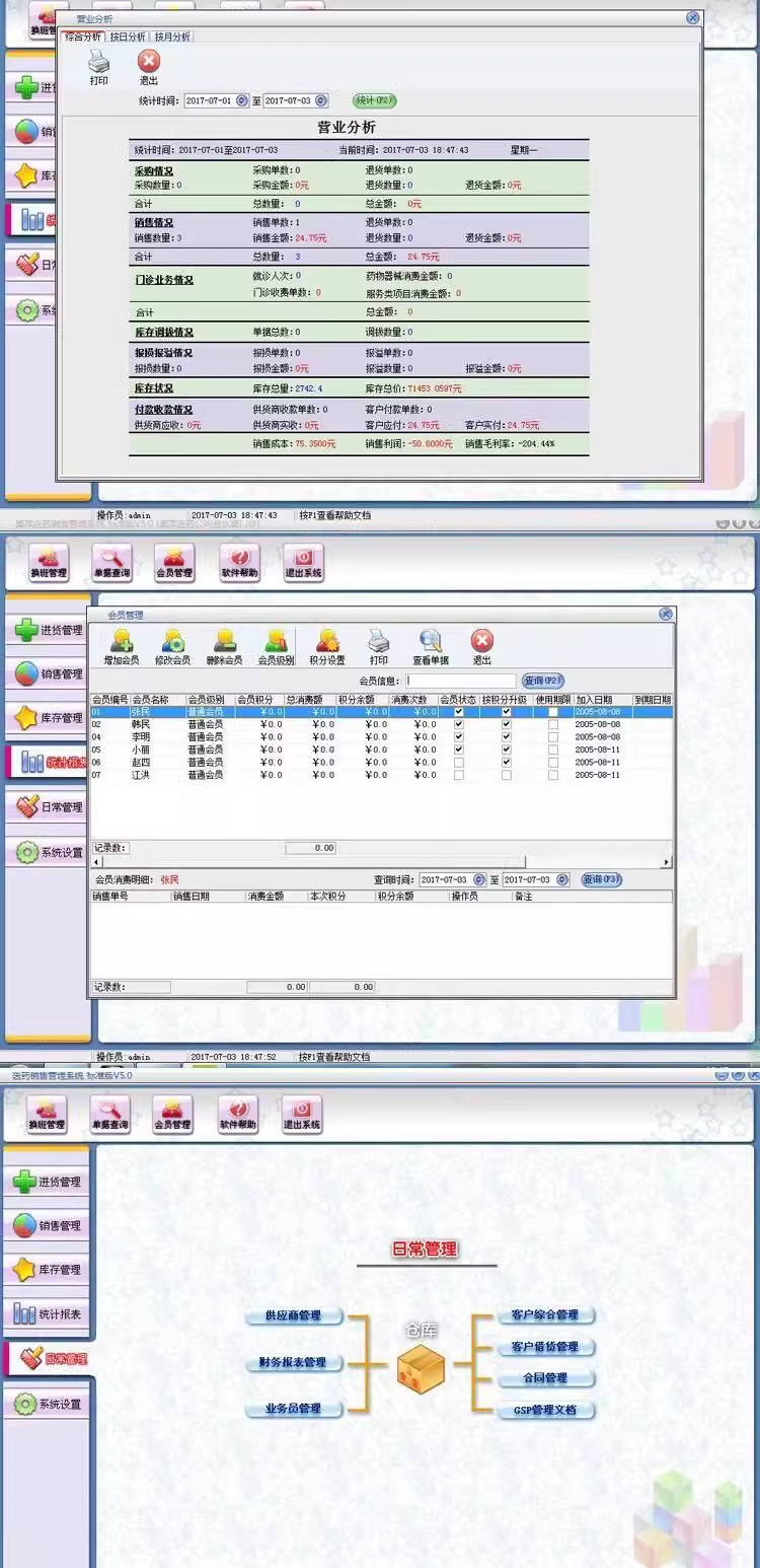 의약판매-POS수은-GSP인증약국/약방/약품진출소프트웨어(图5)